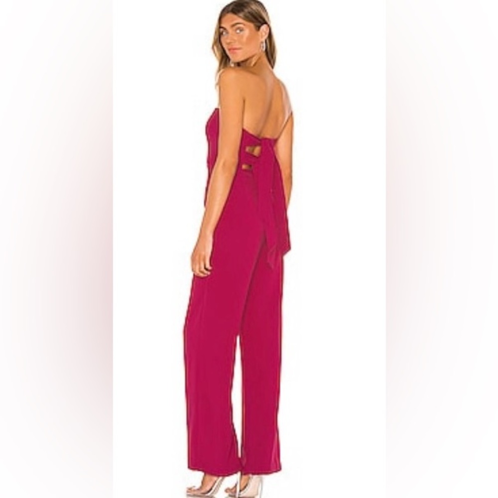 Revolve Nbd Ivy Jumpsuit In Raspberry Pink. - image 4